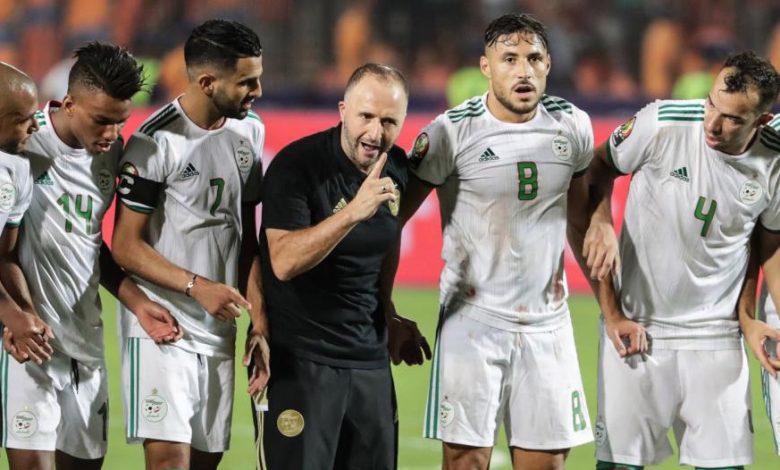 Belmadi en compagine des joueurs