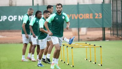 Algérie, Séance d'entrainement