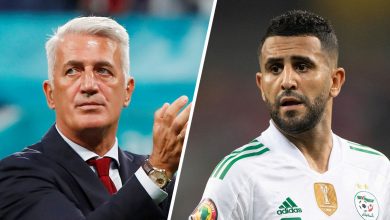 Vladimir Petkovic et Riyad Mahrez