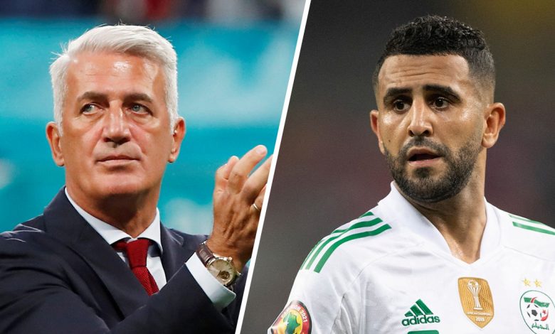 Vladimir Petkovic et Riyad Mahrez