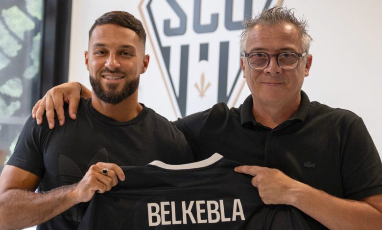 Haris Belkebla signe au SCO Angers