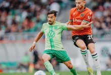 Mohammed Amine Amoura avec Wolfsburg VfL