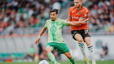 Mohammed Amine Amoura avec Wolfsburg VfL